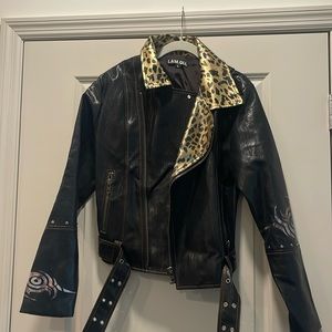 I. AM. GIA. leather jacket